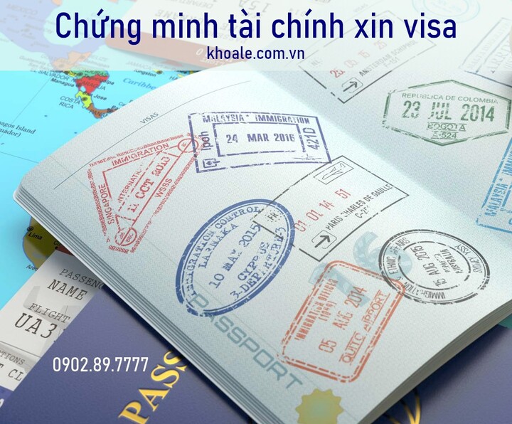Dịch vụ chứng minh tài chính xin visa Khoa Lê